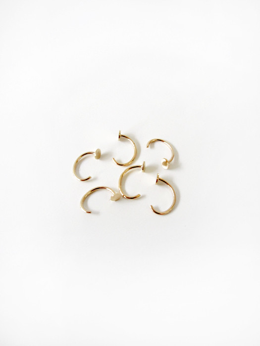 Saskia Diez Paillette Mini Stud Earring Saskia Diez Paillette Mini Stud Earring