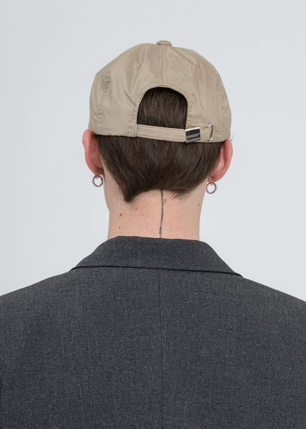 We11done Vinyl Cap - Beige We11done Vinyl Cap - Beige