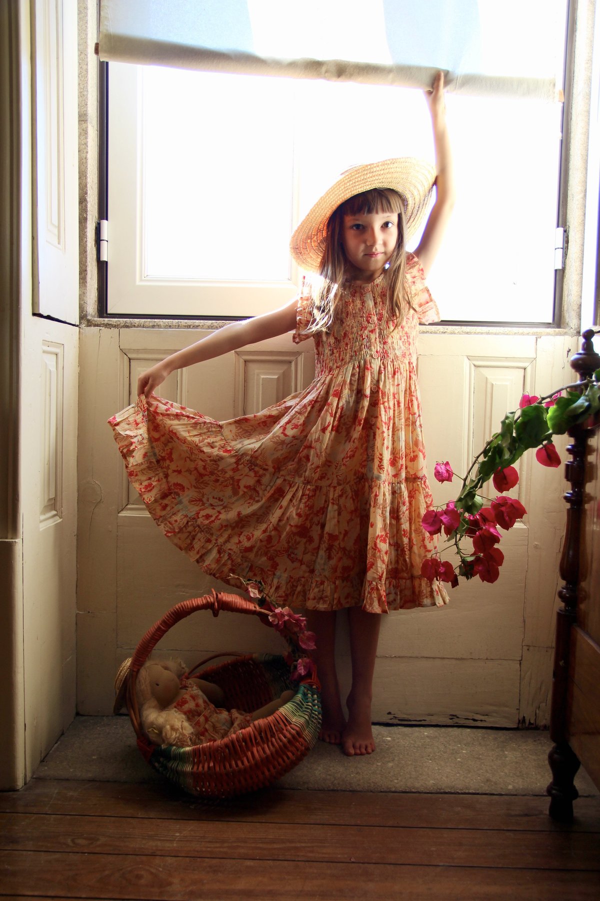 kids Bonjour Ibiza Dress - Big Flowers | Garmentory