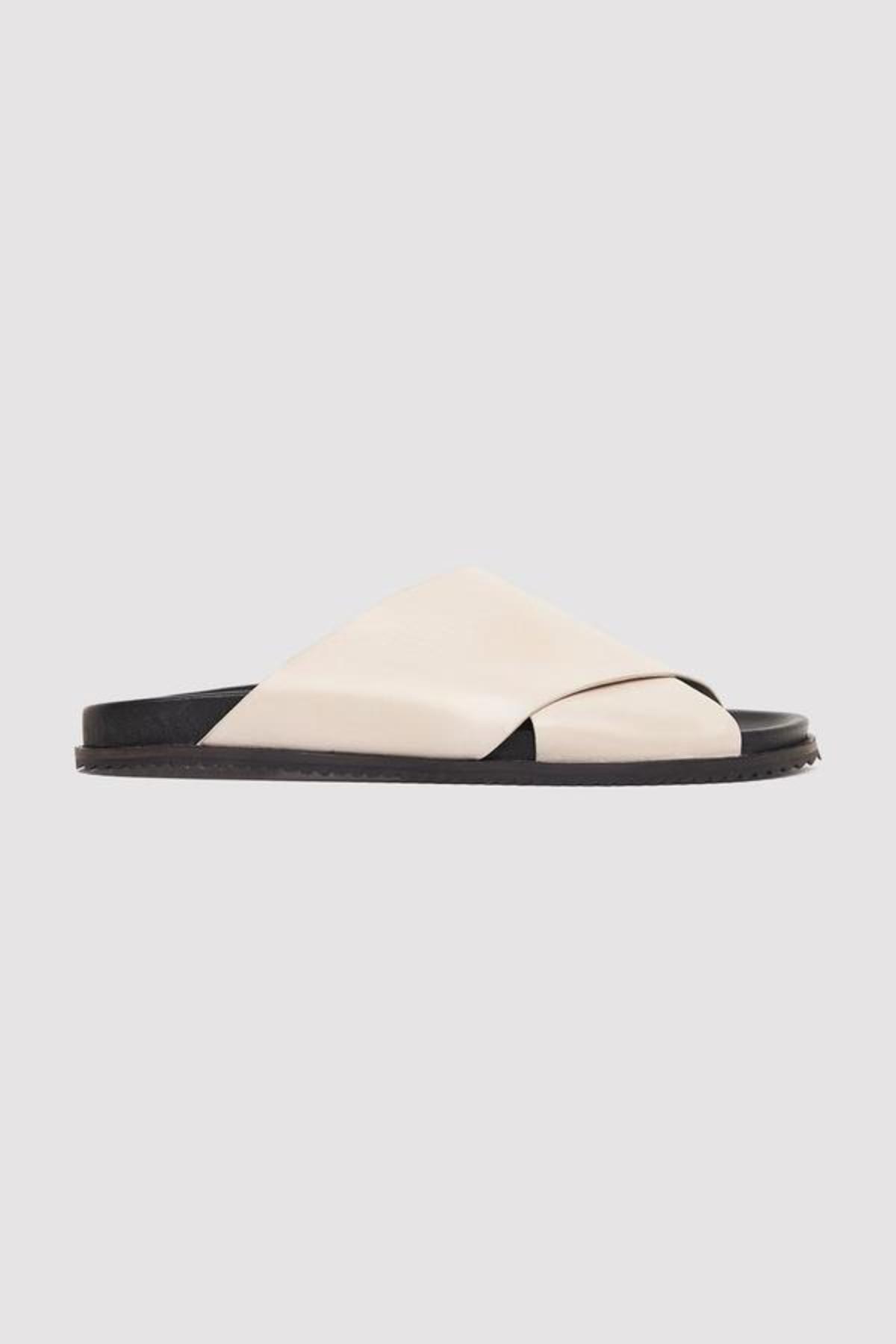 Ecru Arne Crossover Sandal