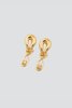 MM Druck Palomino II V Earrings - Gold Vermeil - Thumbnail 1