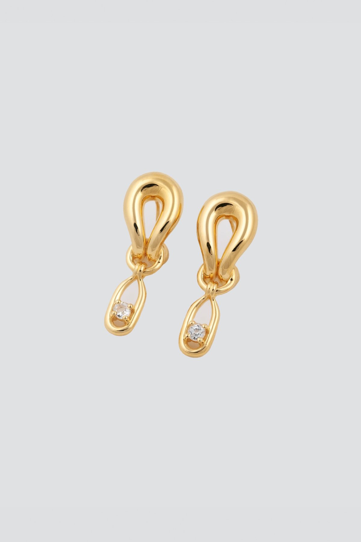 MM Druck Palomino II V Earrings - Gold Vermeil - Image 1 of 2