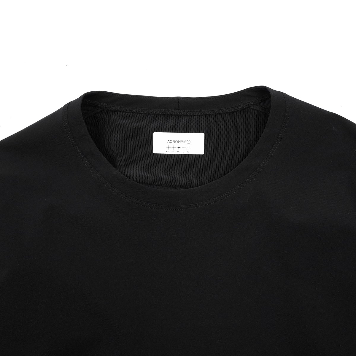 ACRONYM S24-DS black ACRONYM Black S24-DS-C T-Shirt Acronym