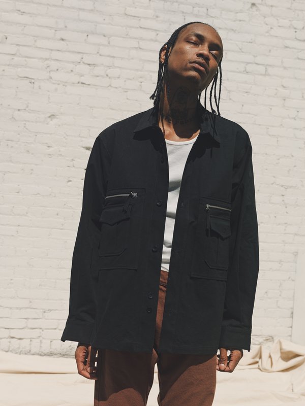 PHIPPS Cotton Utility Jacket - Washed 