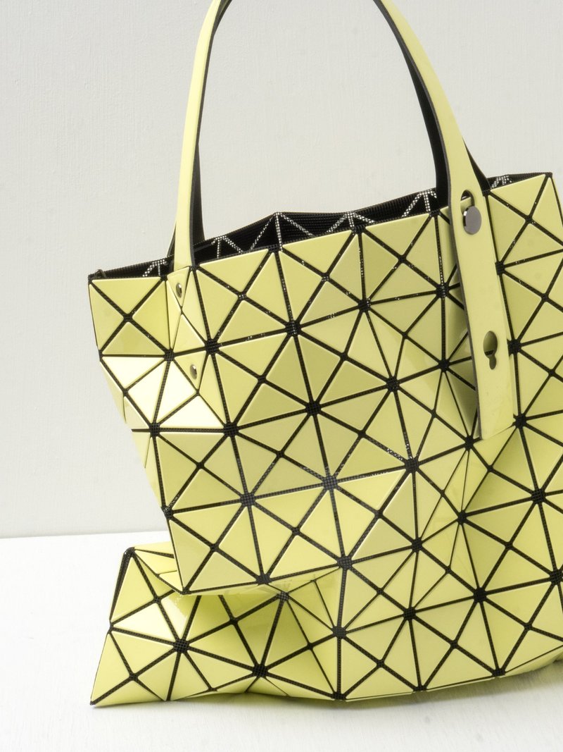 BAO BAO ISSEY MIYAKE PRISM GLOSS BB16AG517_52 bag - YELLOW