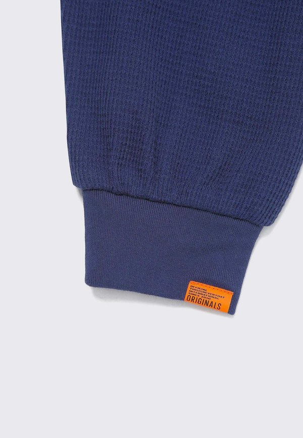 ThisIsNeverThat T-Logo Waffle Long Sleeve - navy ThisIsNeverThat T-Logo Waffle Long Sleeve - navy