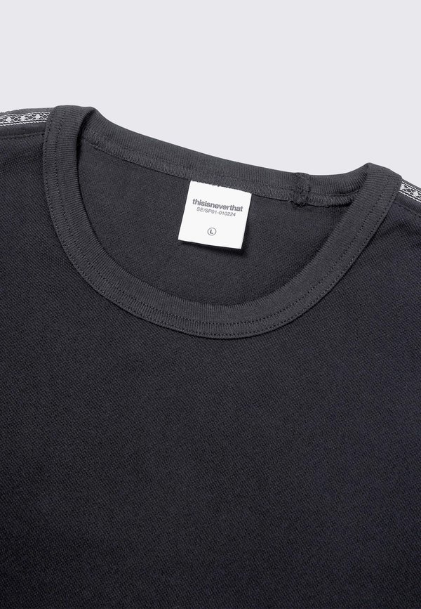 ThisIsNeverThat Taped Long Sleeve - black ThisIsNeverThat Taped Long Sleeve - black