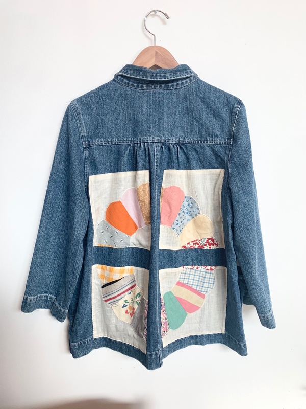 Carleen Patchwork Loren Pocket Jacket 