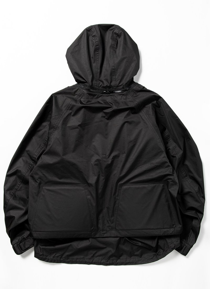 meanswhile Air Circulation System Rain jacket - Off Black | Garmentory