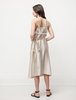 Hache Apron Dress - Champagne - Thumbnail 2