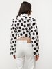 Hache Trumpet Blouse - Polka Dot - Thumbnail 4