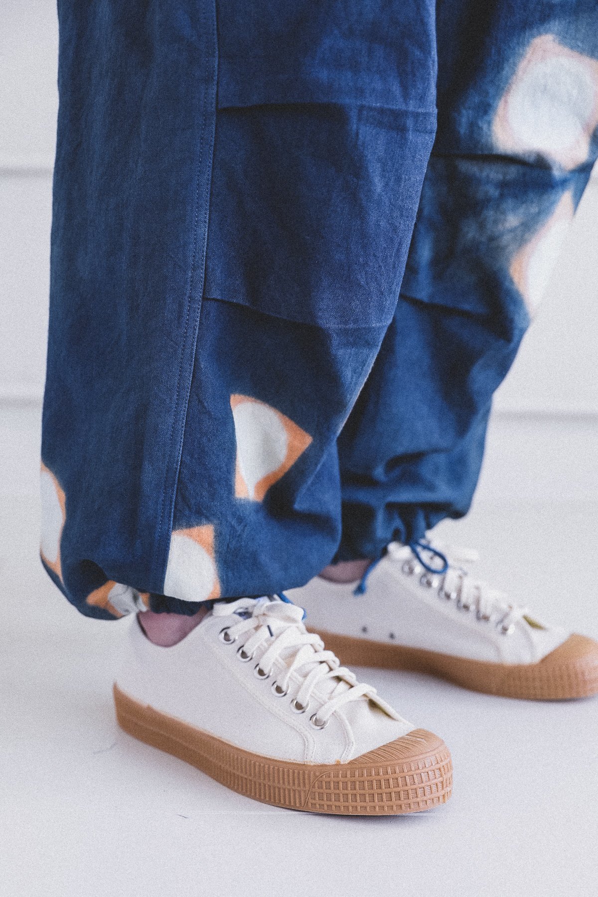 STORY mfg. Peace Pants - Indigo/Pink Lunar Clamp Dye - Image 7 of 7