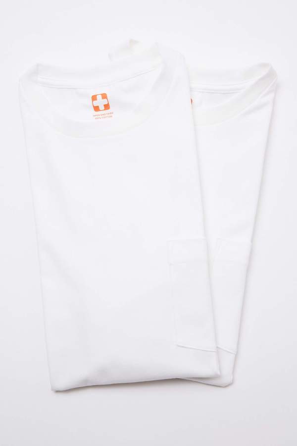 Beams Plus 2Pack Pocket Tee - White Beams Plus 2Pack Pocket Tee - White