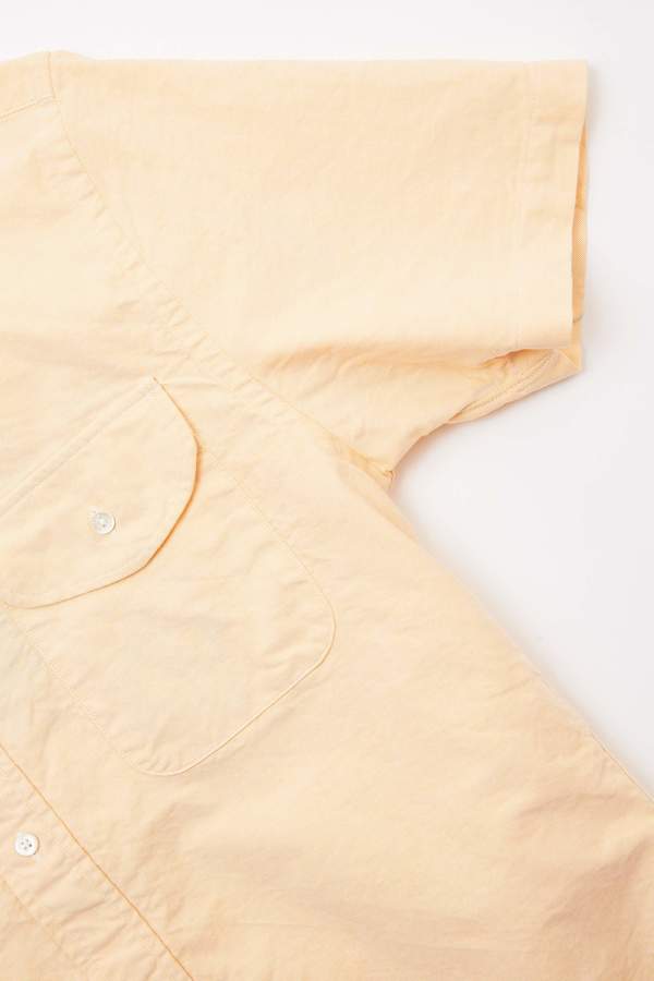 Beams Plus Short Sleeve B.D. Oxford Shirt - Yellow Beams Plus Short Sleeve B.D. Oxford Shirt - Yellow