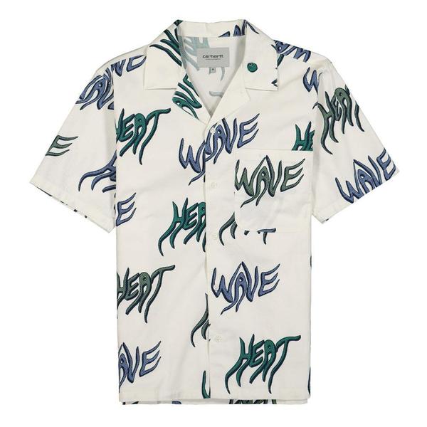 CARHARTT WIP S/S Heat Wave Shirt - Wax CARHARTT WIP S/S Heat Wave Shirt - Wax