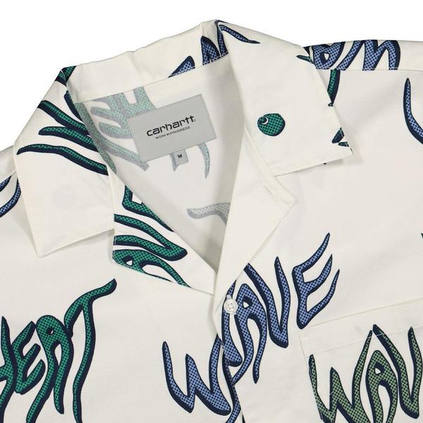 CARHARTT WIP S/S Heat Wave Shirt - Wax CARHARTT WIP S/S Heat Wave Shirt - Wax