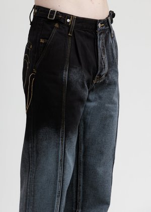 Feng Chen Wang Levi's Edition Denim Twill Straight Loose Jeans