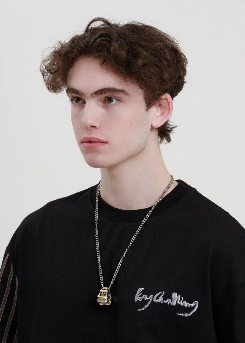 Feng Chen Wang コービー Steel Ring Necklace Feng Chen Wang コービー Steel Ring Necklace Feng Chen Wang