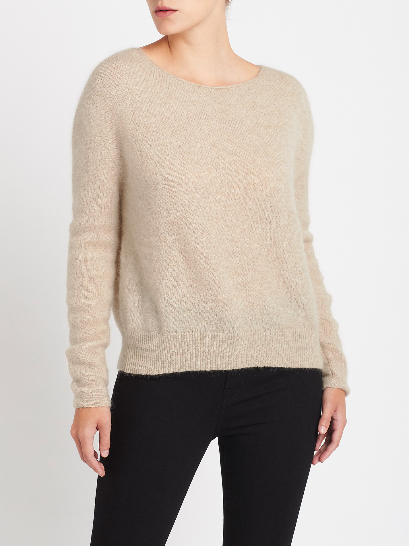 American Vintage Zabidoo Pullover Beige Garmentory