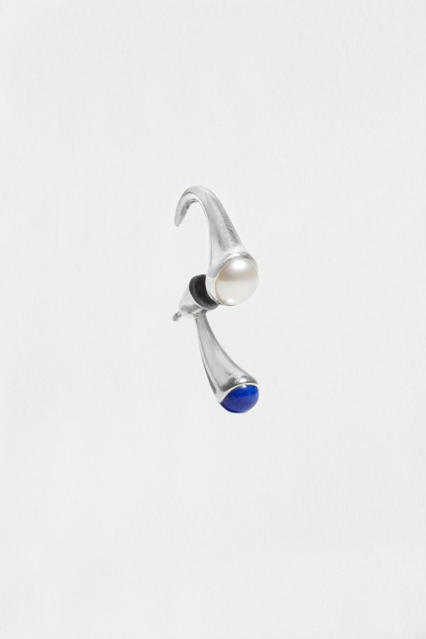 Hernn Herdez PERLAZULI earrings - Sterling Silver