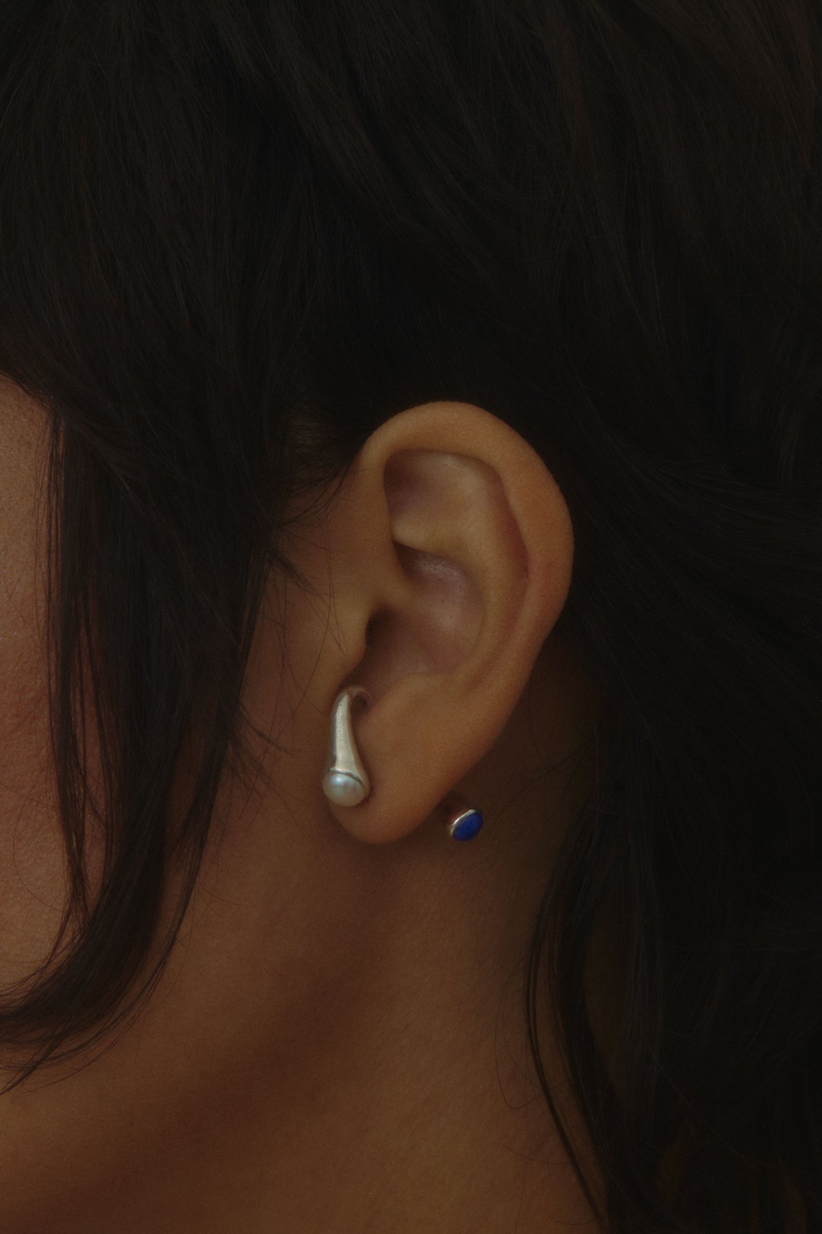 Hernán Herdez PERLAZULI earrings - Sterling Silver - Image 2 of 3