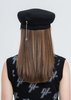 C2H4 Badged Beret - BLACK - Thumbnail 2