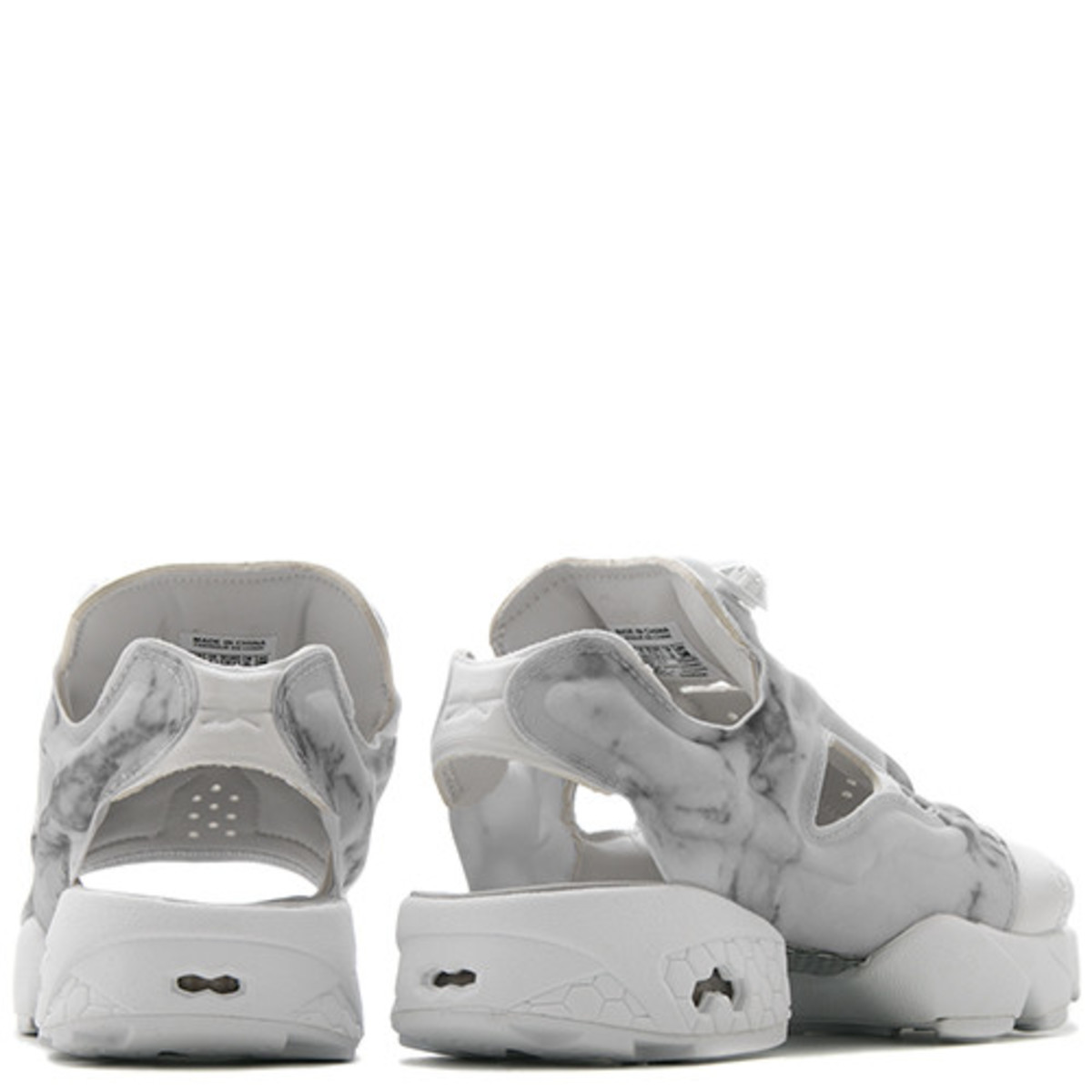 REEBOK INSTAPUMP FURY SANDAL - STEEL | Garmentory