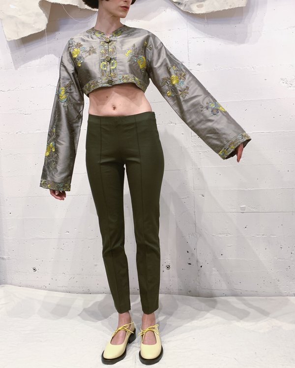 服/ファッション Embroidered(Sashiko) Silk Bolero Embroidered(Sashiko) Silk Bolero