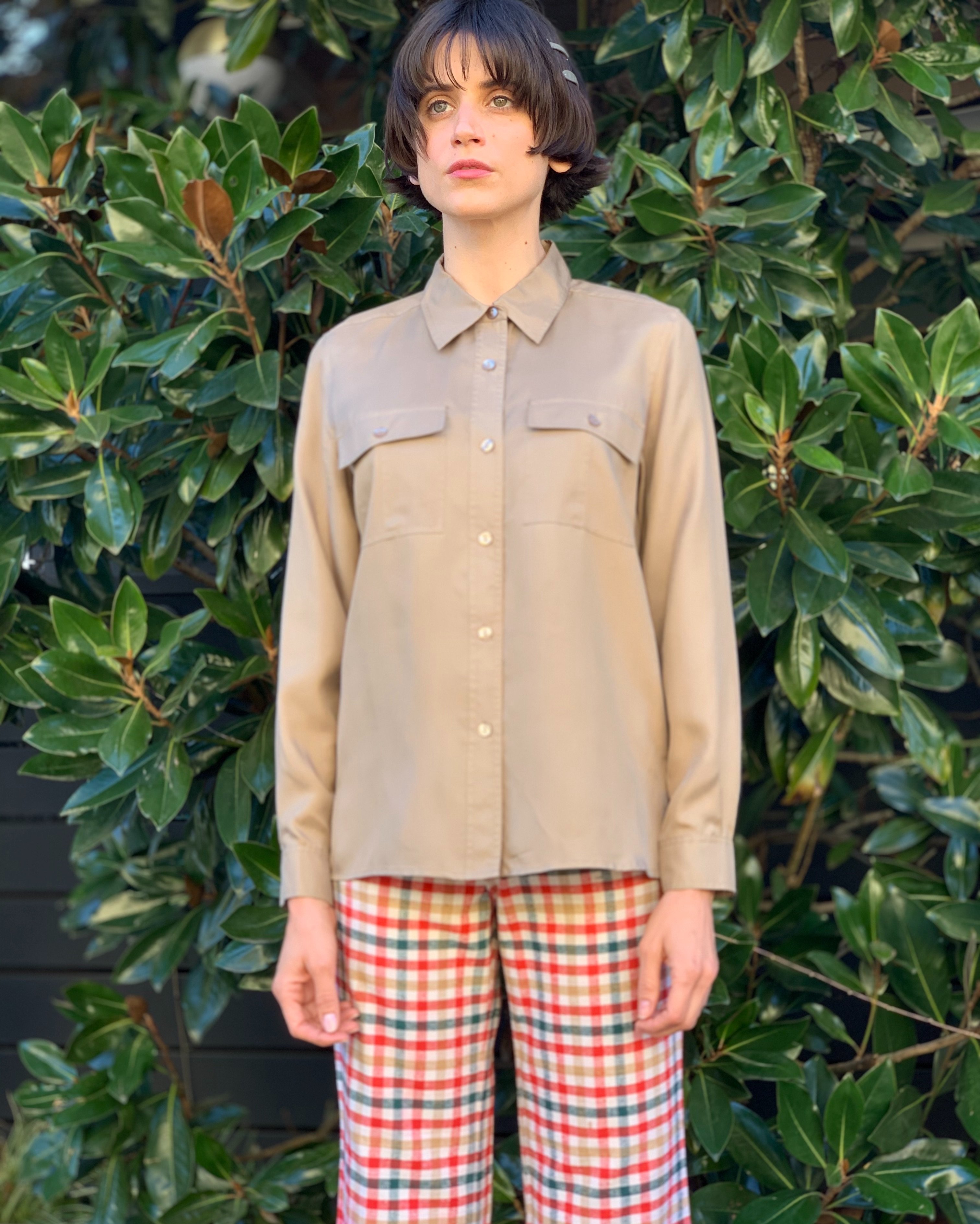 Vintage Taupe Shirt