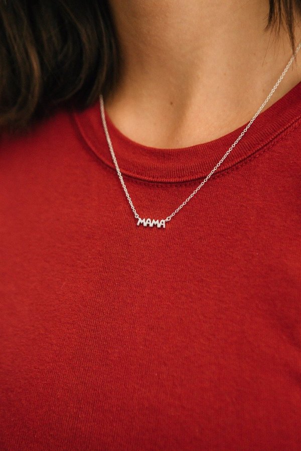 Sierra Winter Jewelry Mama Necklace - Sterling Silver Sierra Winter Jewelry Mama Necklace - Sterling Silver