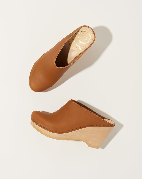 No.6 New School Wedge Clog - Palomino No.6 New School Wedge Clog - Palomino