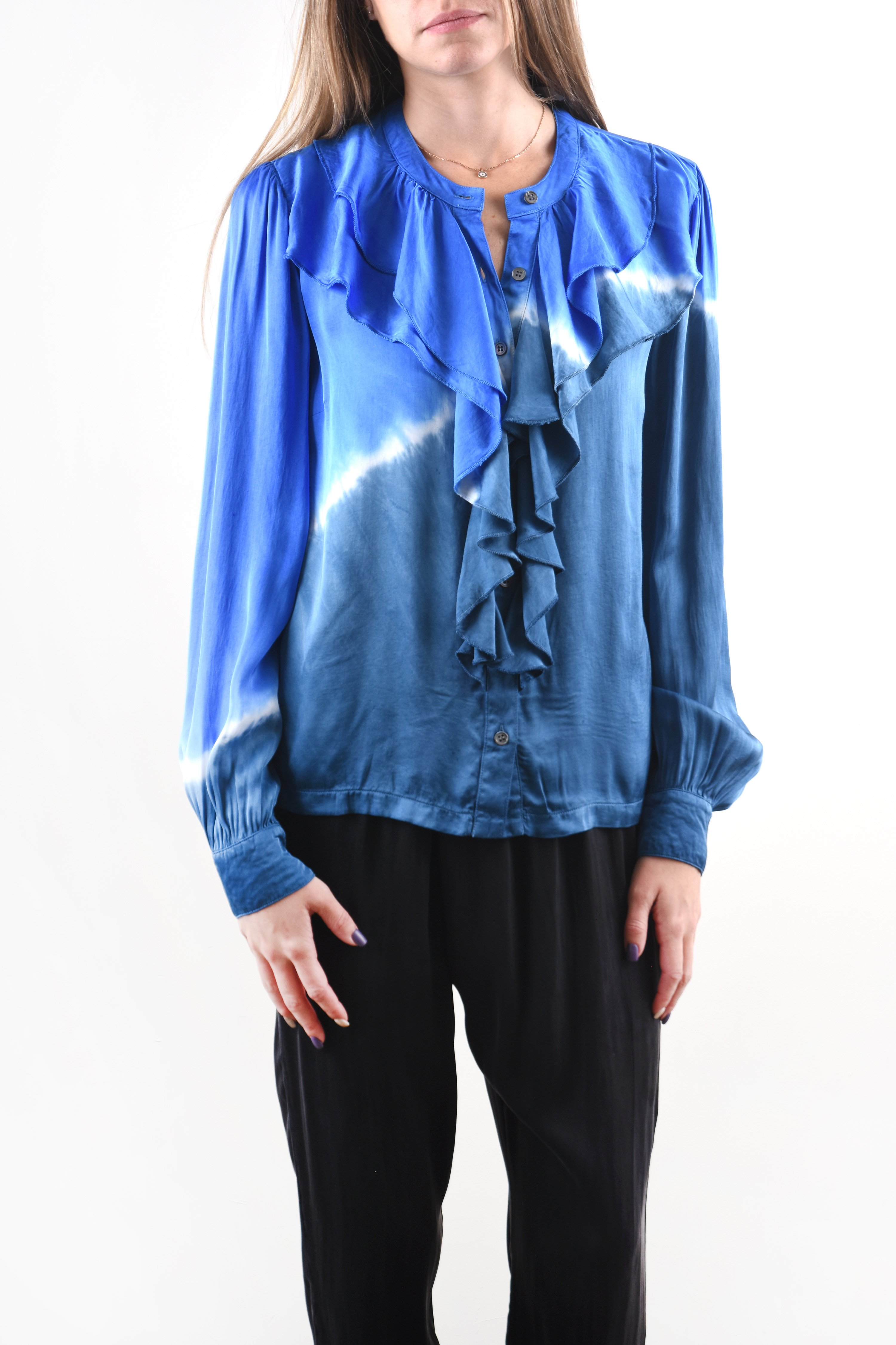 victorian ruffle shirt