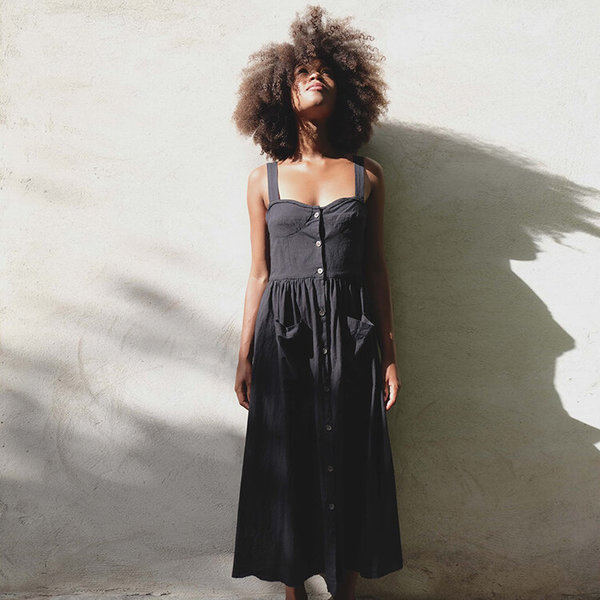 Elsa Esturgie Eclat dress carbon Garmentory