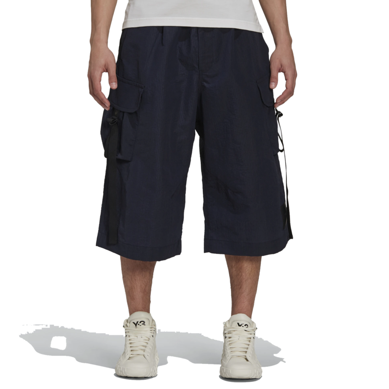 adidas x Y-3 CH2 Sporty Seersucker SHORTS - Navy | Garmentory
