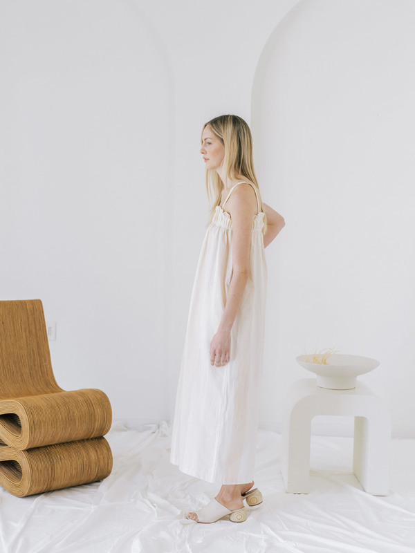 LAUDE the Label Laurel Jumpsuit - Tulum Stripe LAUDE the Label Laurel Jumpsuit - Tulum Stripe