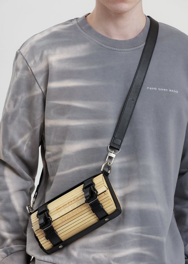 Feng Chen Wang Bamboo Bag - Beige on Garmentory
