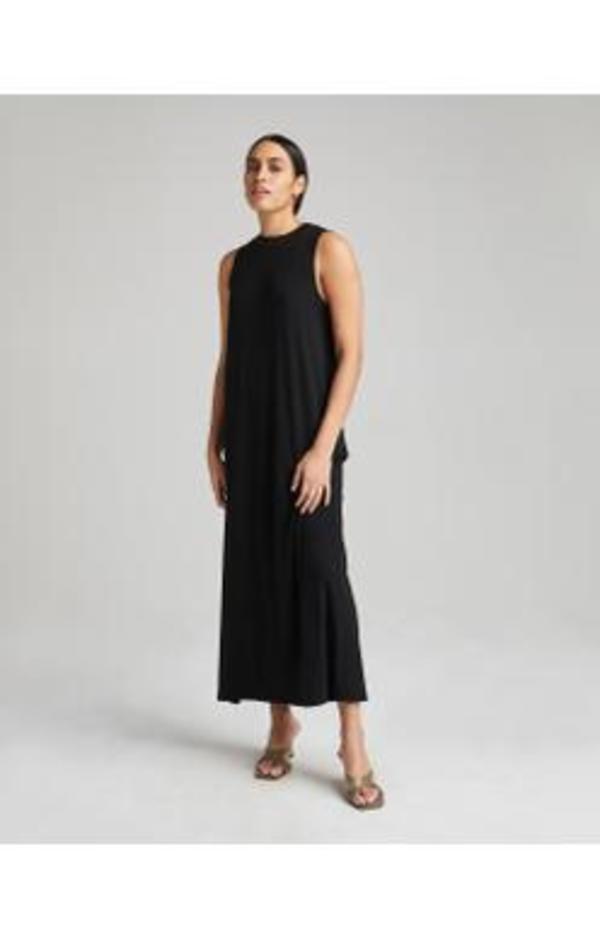 Richer Poorer Vintage Rib Column Dress - Black Richer Poorer Vintage Rib Column Dress - Black