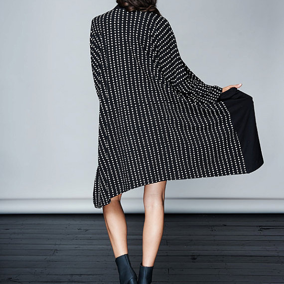 Komana Oversized Dot Jacket Komana Oversized Dot Jacket