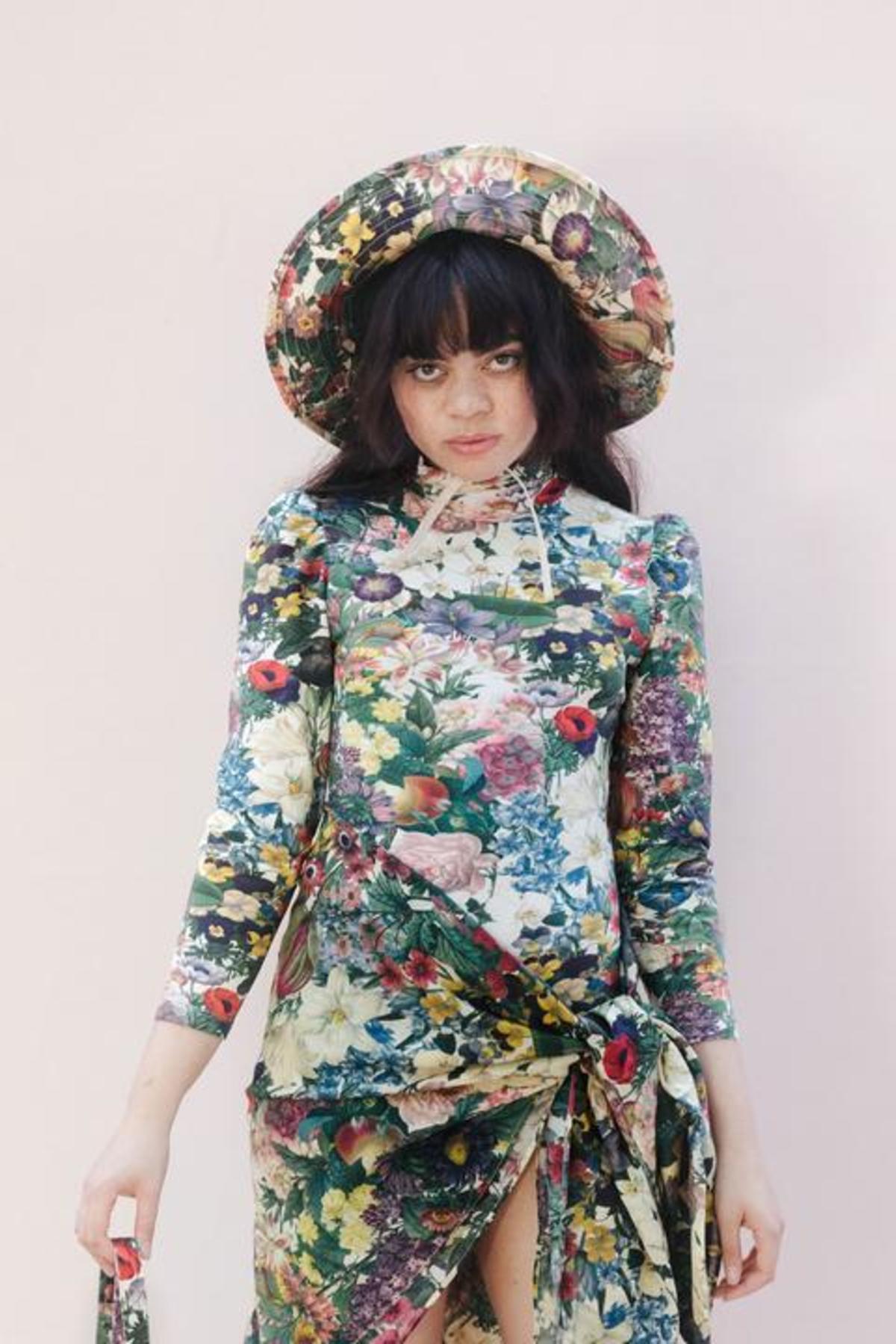 Samantha Pleet Garden Hat (Bouquet) | Garmentory display picture 3