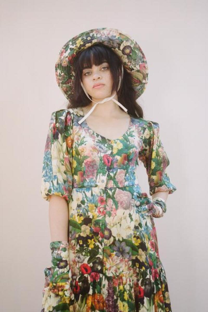 Samantha Pleet Garden Hat (Bouquet) | Garmentory display picture 2