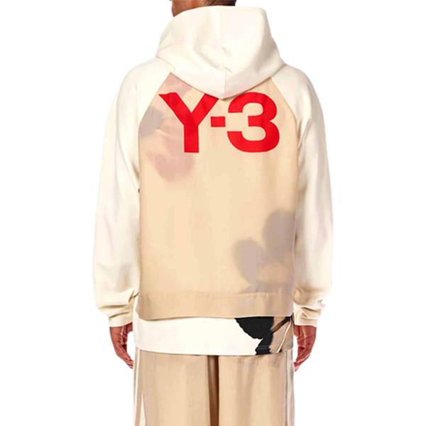 adidas Y-3 CH3 Raw Terry GFX Hoodie GV6090 sweater - natural 