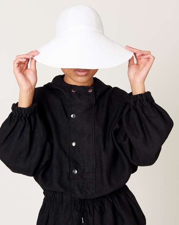 Rachel Comey Fisherman Hat - White 