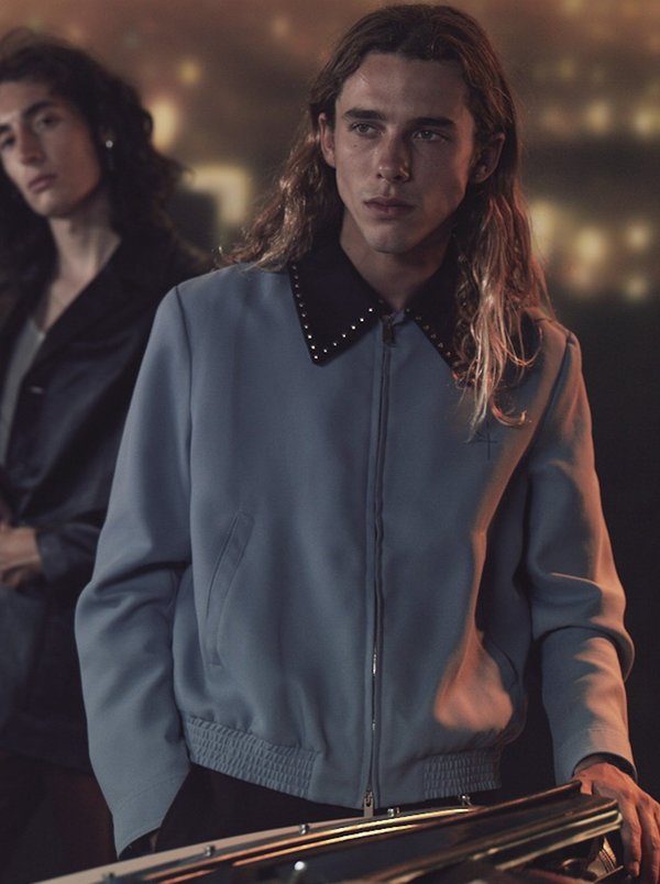 SECOND/LAYER Angel Profondo Blouson jacket - Blue | Garmentory