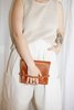 ARA Handbags Bebe Fold Over Clutch - Tobacco - Thumbnail 2