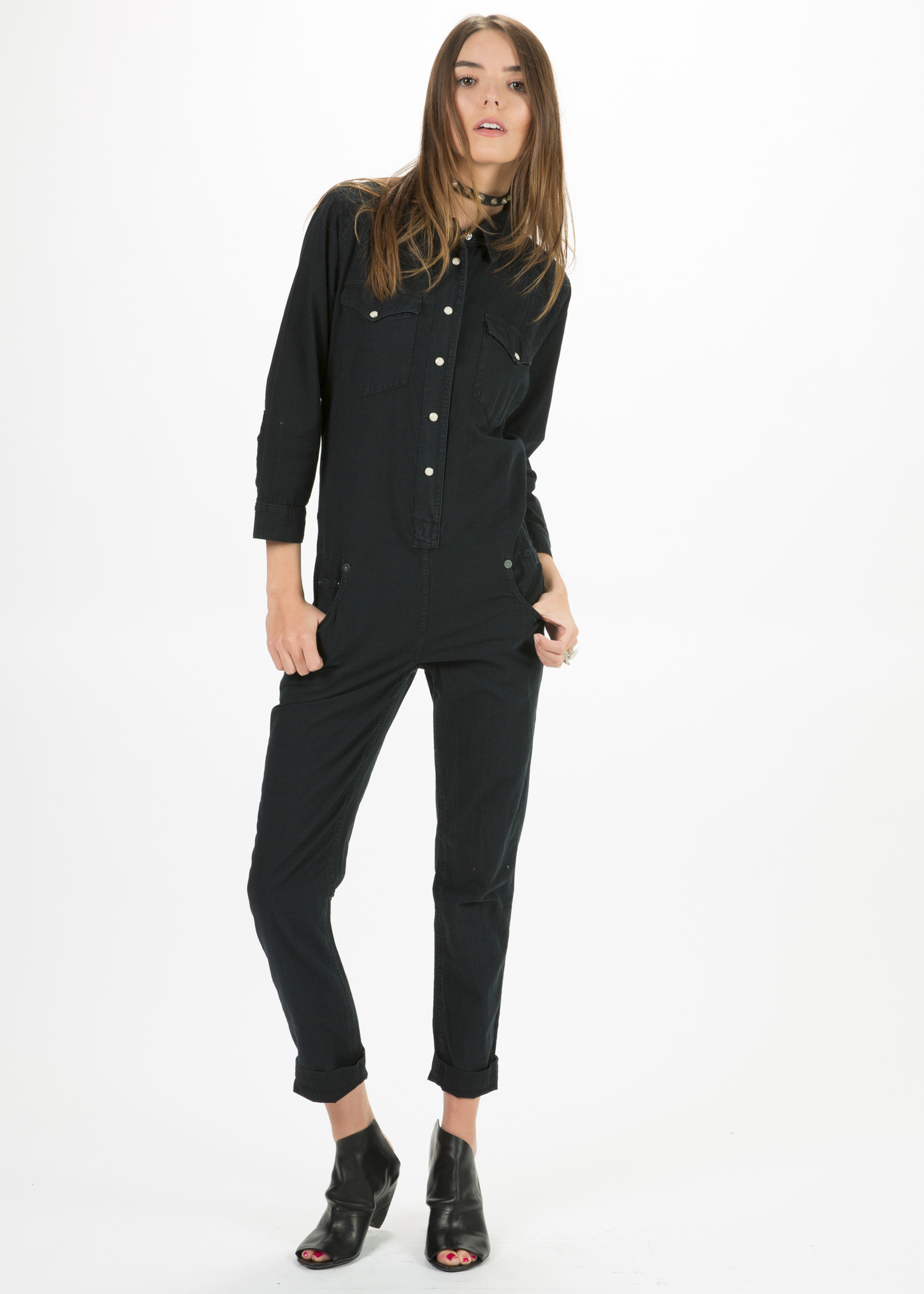 R13 Women's Cowboy Jumpsuit Garmentory