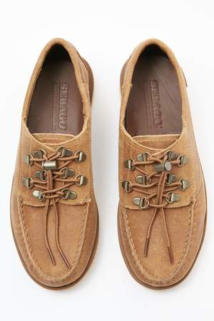 Engineered Garments x Sebago Men's Overlap - Beige/Vibram Sole