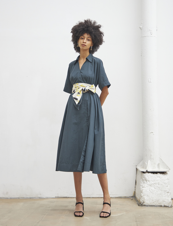 Maison De Ines FLORAL BELTED SHIRT 