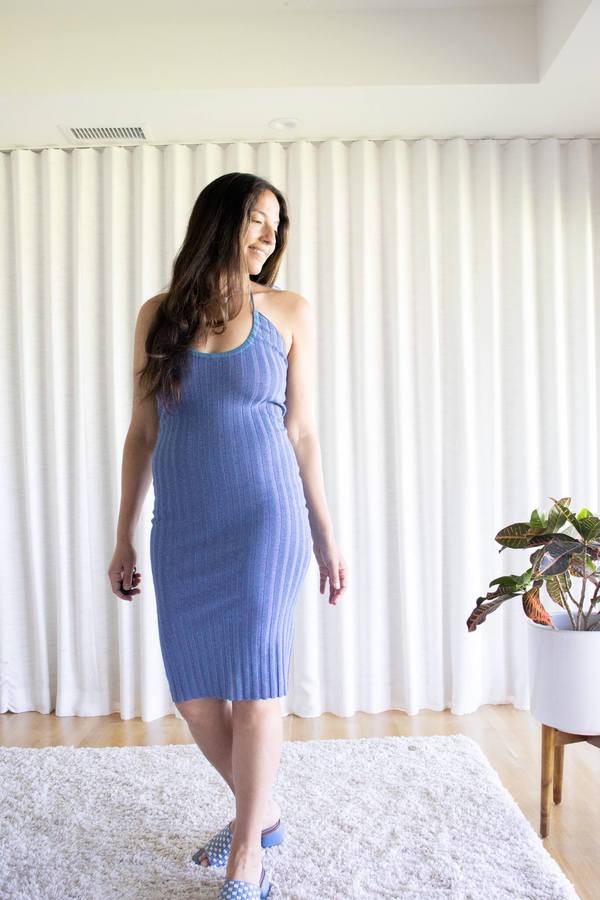 Paloma Wool Jenny Dress - blue on Garmentory Paloma Wool Jenny Dress - blue on Garmentory