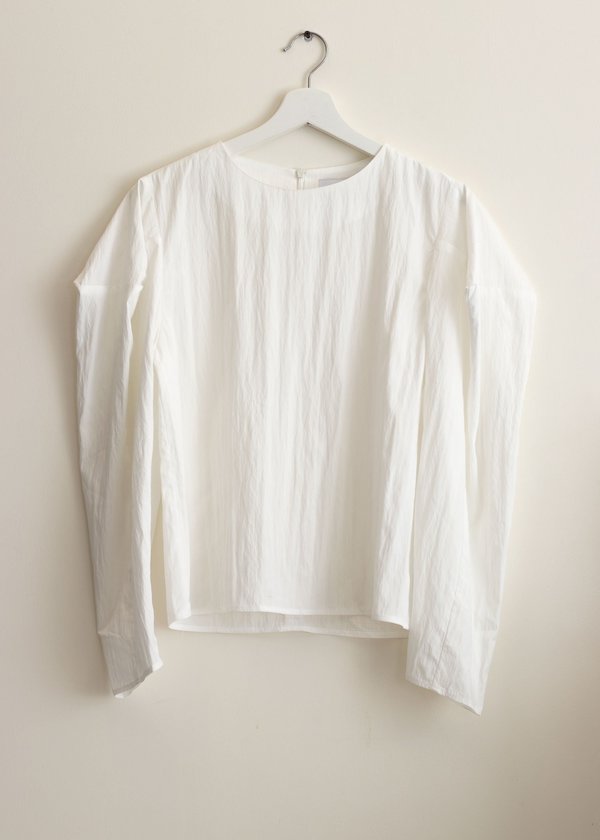 W A N T S Puff Sleeves Blouse - White W A N T S Puff Sleeves Blouse - White