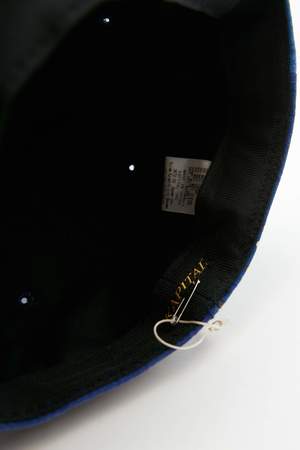 Kapital Cotton Bandana Patchwork Baseball Cap - Blue Kapital Cotton Bandana Patchwork Baseball Cap - Blue